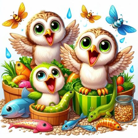 owls' food