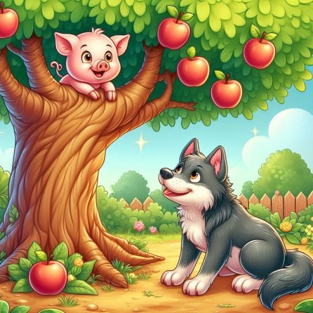 wolf and third piglet